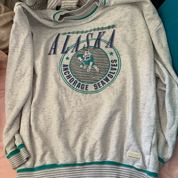university of alaska crewneck - Picture 1 of 3